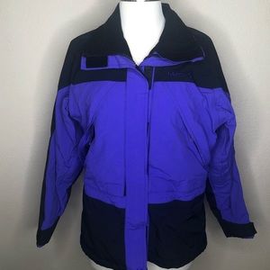 Marmot Ski Winter Purple Black coat jacket S